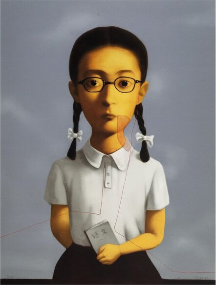 Zhang Xiaogang, ‘Girl, from Bloodline: Big Family’, 2006