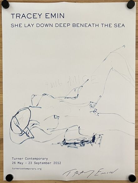 Tracey Emin, ‘She Lay Down Deep Beneath The Sea’, 2012