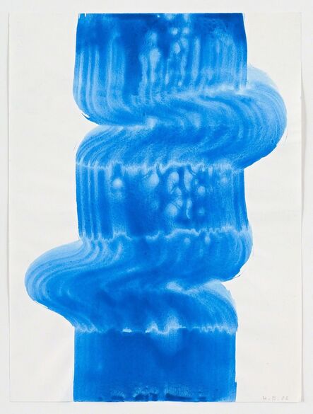 Heidi Bucher, ‘Untitled (Wasserzeichnung / Water drawing)’, 1985