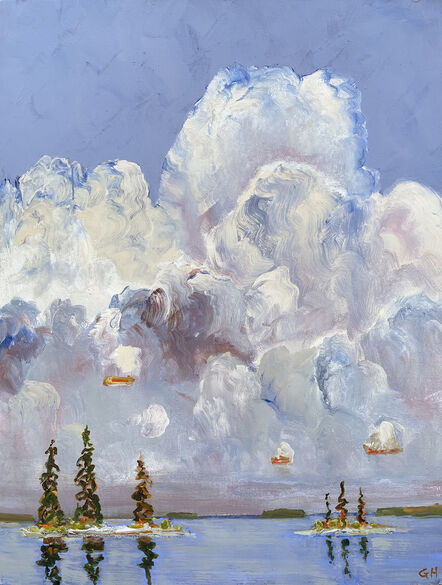Gregory Hardy, ‘Small Islands, Moody Sky’, 2022