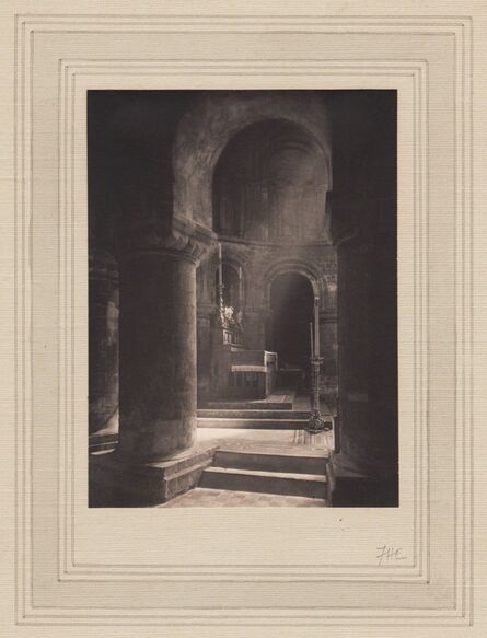 Frederick Henry Evans, ‘Aisle to Altar, Priory of St. Bartholomew the Great’