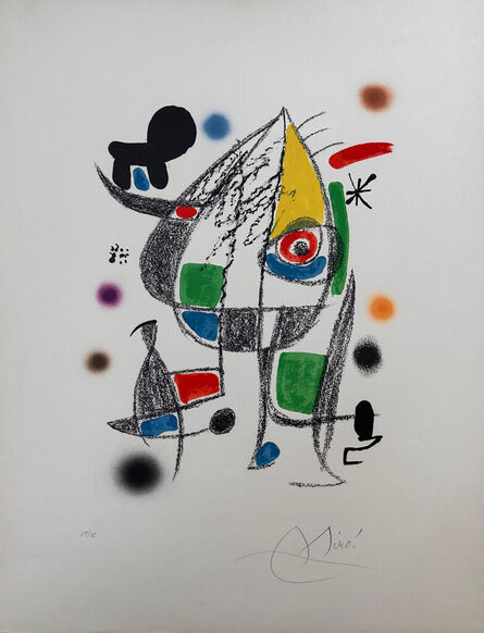 Joan Miró, ‘Maravillas con variaciones acrósticas En El Jardín de Miró’, 1975