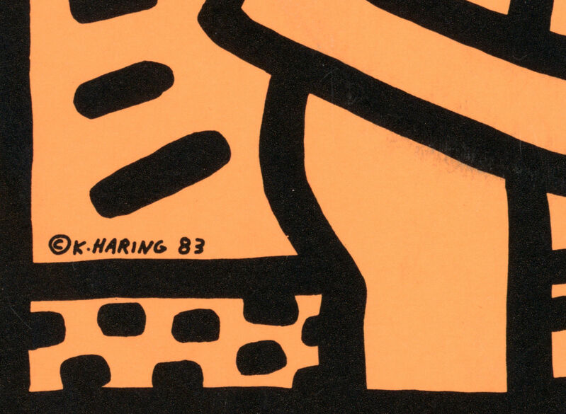 Keith Haring, ‘Rare Original Keith Haring Vinyl Record Art (David Bowie)’, 1983, Design/Decorative Art, Off-Set Lithograph, Lot 180 Gallery