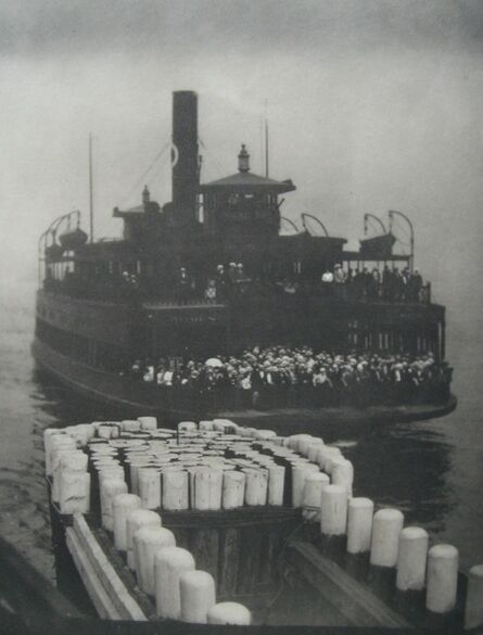 Alfred Stieglitz, ‘The Ferry Boat’, 1910