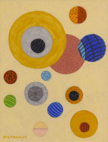 Emil Bisttram, ‘Circles in Space’, 1939