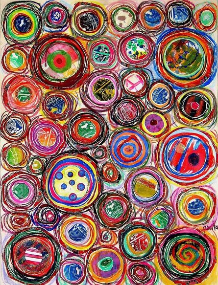 Pacita Abad, ‘Colorful plaids’, 2003