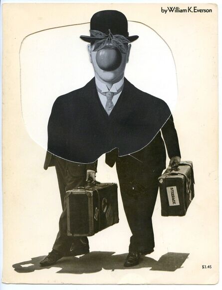 Hank Schmidt in der Beek, ‘Collage Nr. 150 (Dick und Doof/Magritte)’, 2009