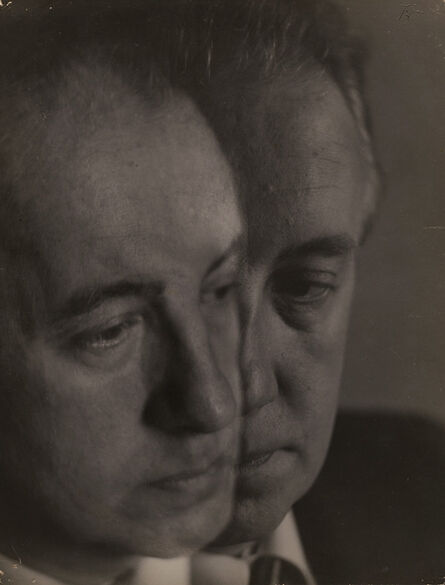 Izis, ‘Double Portrait of Artist Paul Eluard’, 1944/1944
