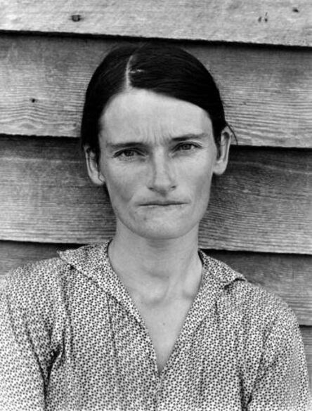 Walker Evans, ‘Tenant Farmer's Wife, Alabama’, 1936