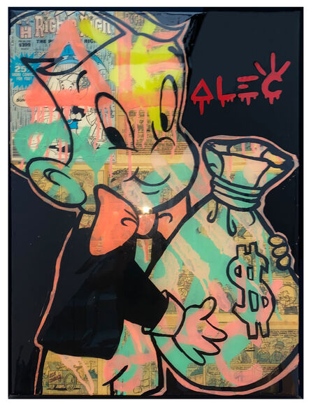 Alec Monopoly, ‘Richie Money Bag’, 2016
