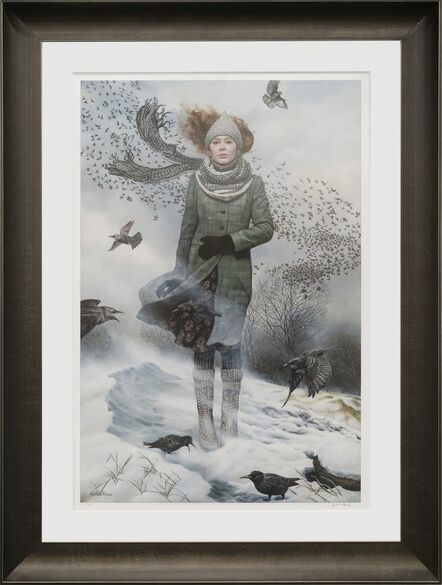 Andrea Kowch, ‘Solitude - 1st Limited Edition Framed Hand Signed Print’, 2019