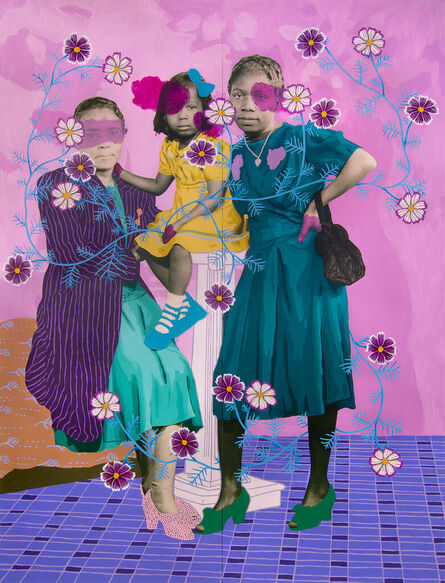 Daisy Patton, ‘Untitled (Mrs Evelyn Sims step daughter and her daughter)’, 2022
