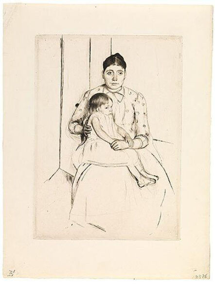 Mary Cassatt, ‘Repose’, ca. 1890