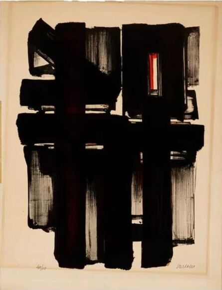 Pierre Soulages, ‘Lithographie No. 2’, 1957