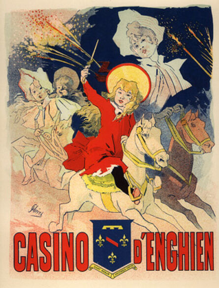 Jules Chéret, ‘Casino d’Enghien’, 1895-1900