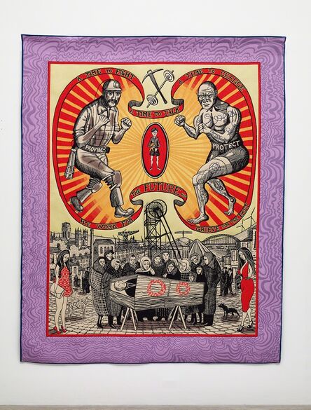 Grayson Perry, ‘The Death of a Working Hero’, 2016