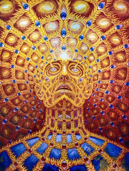 Alex Grey, ‘Oversoul - Holographic ’, 2022