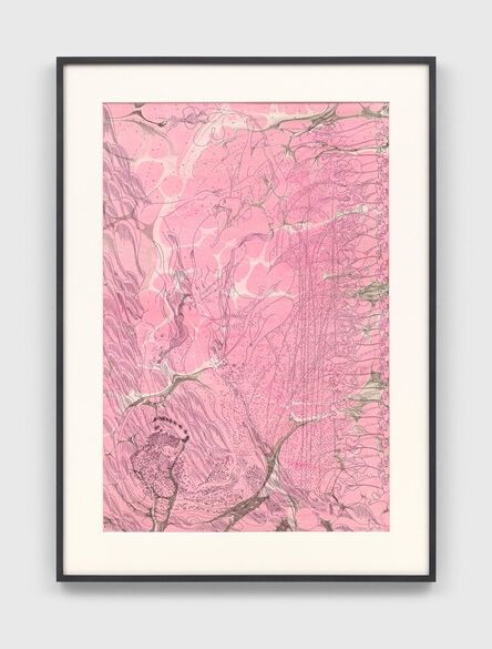 Chris Ofili, ‘Pink Afternoon’, 2021