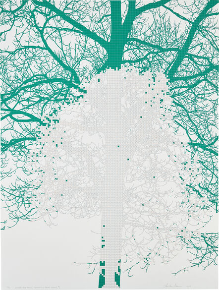 Charles Gaines, ‘Numbers and Trees: Tiergarten Print Series, #1’, 2018