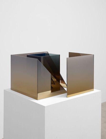 Larry Bell, ‘Deconstructed Cube SS with Square Duolith’, 2020