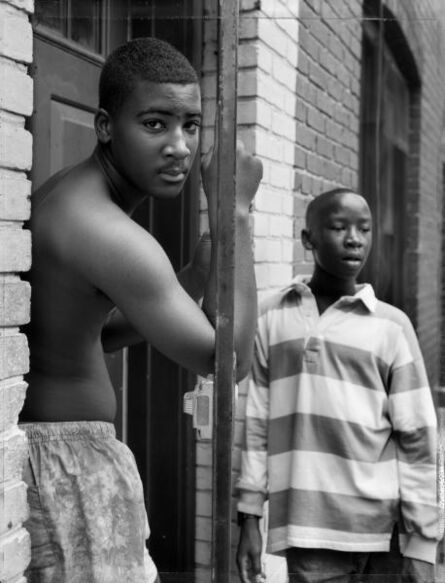 Dawoud Bey, ‘Two Boys on Carrolburg Place’, 1989