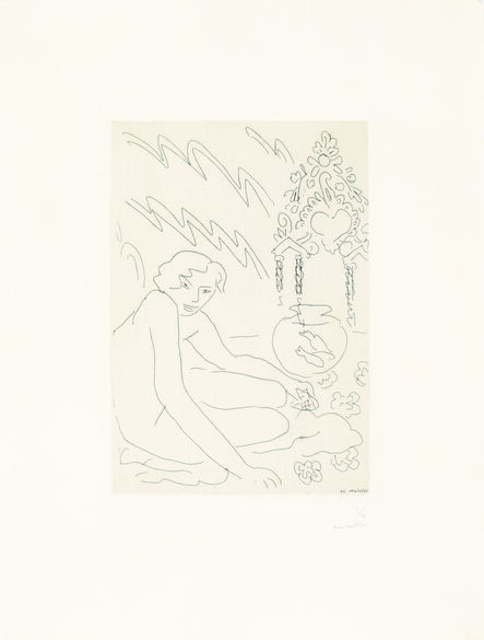 Henri Matisse, ‘Nu au miroir marocain’, 1929