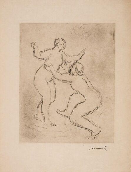 Pierre-Auguste Renoir, ‘La Fleuve Scamandre (1ère planche) (Delteil 24)’, circa 1900