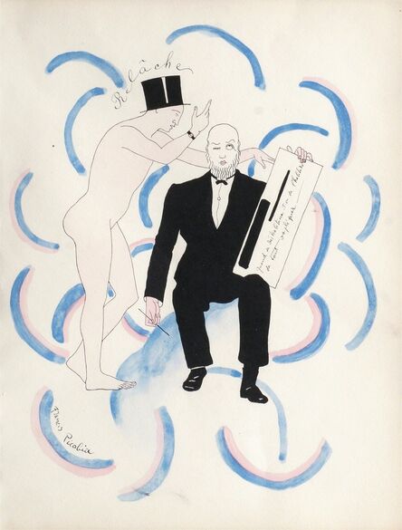 Francis Picabia, ‘Relâche - Erik Satie’, 1924