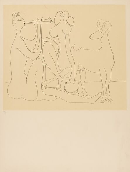 After Pablo Picasso, ‘Mes Dessins d'Antibes (CZW 140)’, 1958