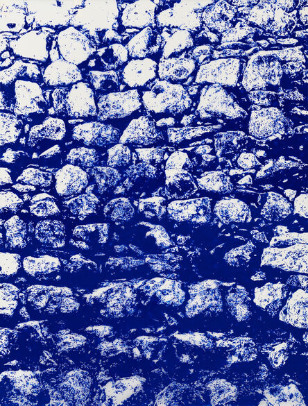 René Treviño, ‘Walls of the Yucatán (Ultramarine)’, 2019
