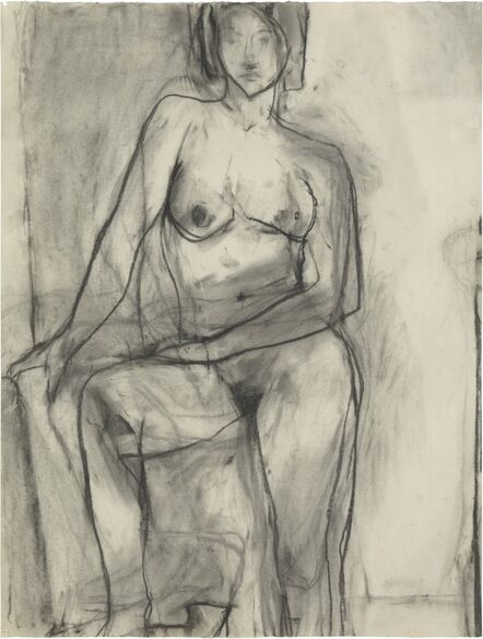 Richard Diebenkorn, ‘Untitled (Standing Nude)’, 1966