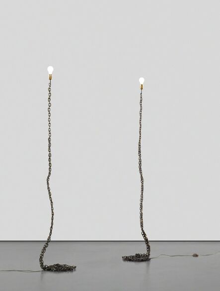 Franz West, ‘Two Works: (i-ii) Privat-Lampe des Künstlers II’, 1989