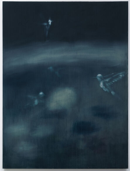 Ross Bleckner, ‘Untitled (Birds)’, 2012