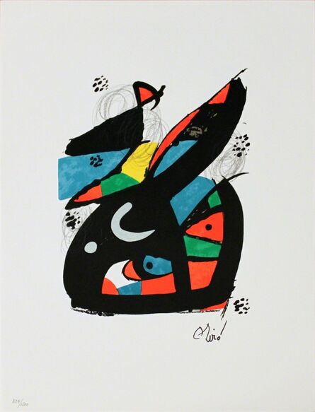 Joan Miró, ‘Untitled from La Melodie Acide XVII’, 1980
