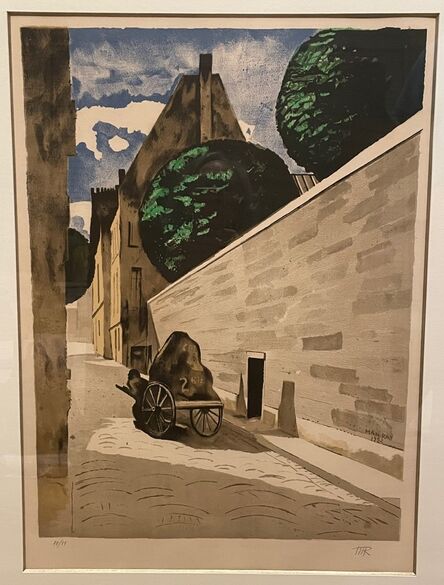 Man Ray, ‘Rue Ferou’, 1974