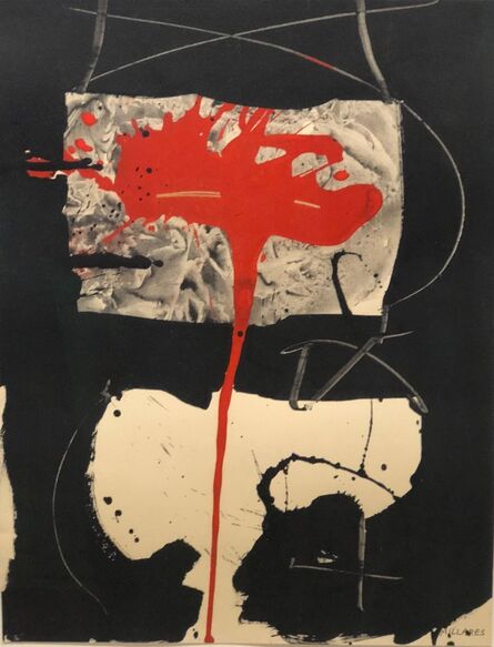Manolo Millares, ‘Sin título’, 1962