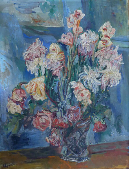 Henri Epstein, ‘White Flowers and Roses’, ca. 1930