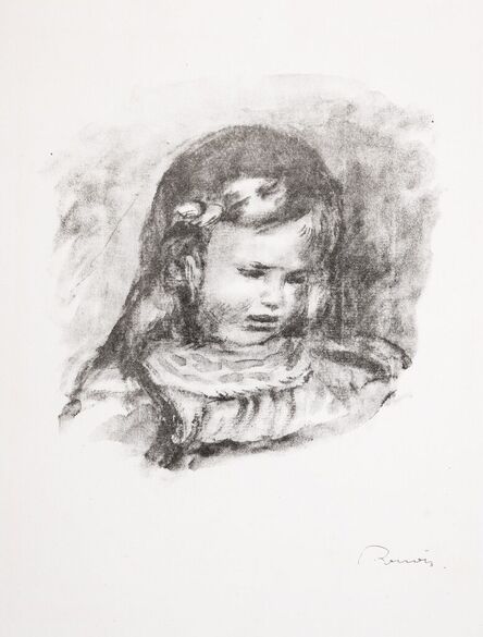 Pierre-Auguste Renoir, ‘Claude Renoir, La Tête Baissée (Delteil 39, Stella 39)’, 1904