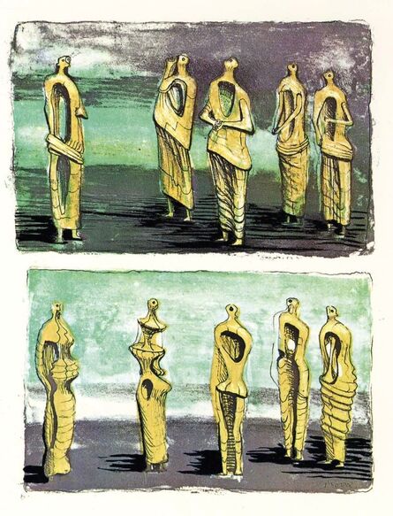 Henry Moore, ‘Standing Figures’, 1950