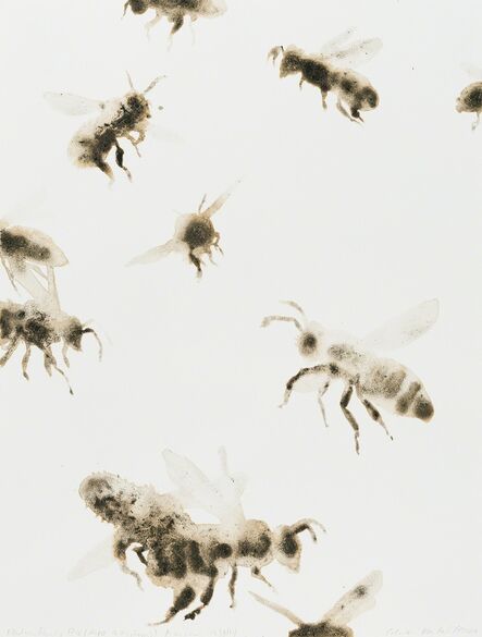 Alexis Rockman, ‘Italian Honey Bees (Apis mellifera)’, 2014