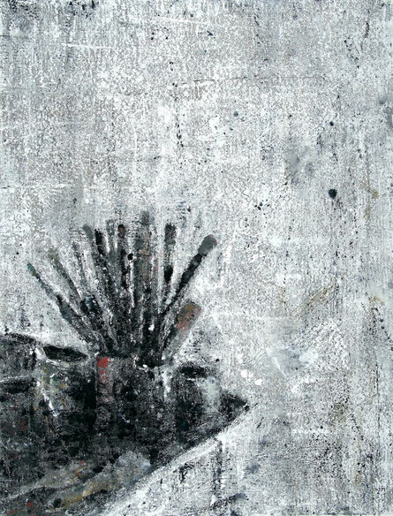 Philippe Cognée, ‘Les pinceaux dans une boite’, 2021