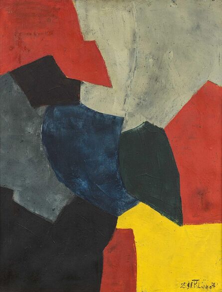 Serge Poliakoff, ‘Composition abstraite’, circa 1957