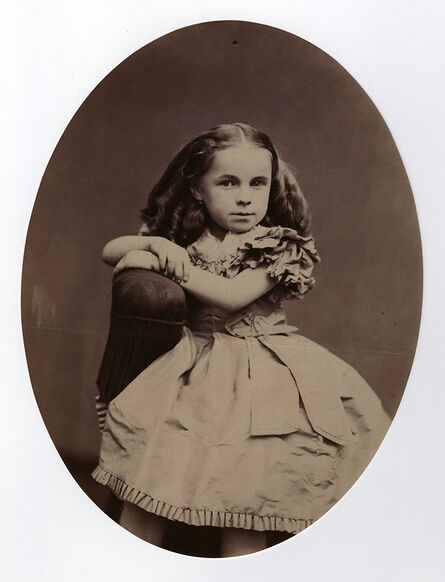 Étienne Carjat, ‘Portrait of a Girl’, 1860s