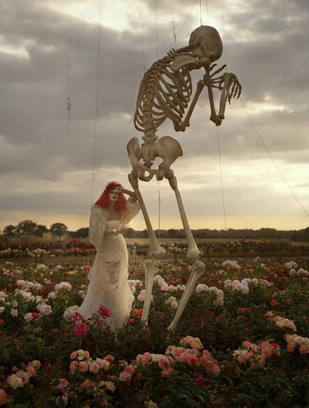 Tim Walker, ‘Malgosia Bela and crying skeleton, Cants of Colchester’, 2008