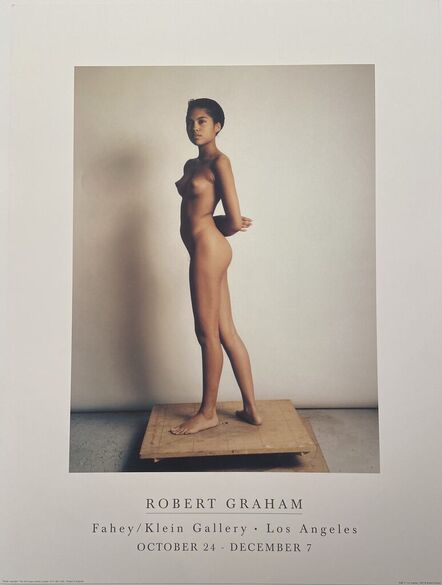 Robert Graham, ‘Very Rare High Quality Color Photography and Varnish Poster from the Fahey/Klein Gallery, FREE DOMESTIC SHIPPING’, 1985