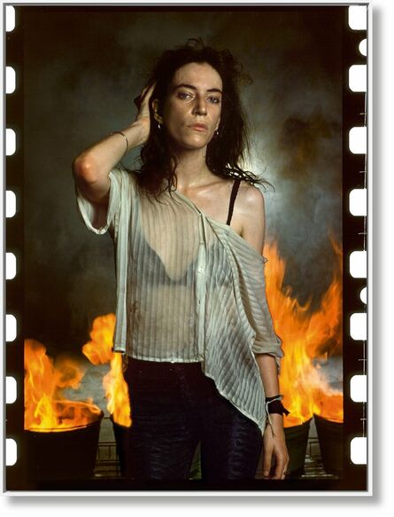 Annie Leibovitz, ‘Patti Smith, New Orleans, 1978 signed, numbered and framed ChromaLuxe aluminum print with accompanying book.’, 2023