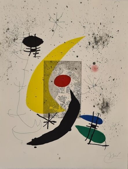 Joan Miró, ‘to Paul Eluard’, 1973