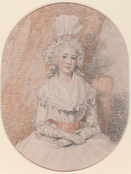 John Hoppner, ‘Miss Frances Beresford’, ca. 1784/1785