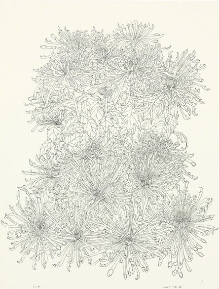 Ruth Asawa, ‘Untitled (PF.622, Chrysanthemums)’, 1985
