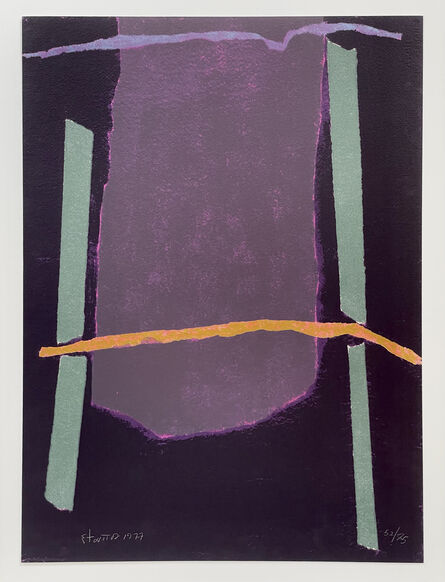 Theodoros Stamos, ‘untitled (purple)’, 1977